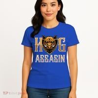 Hog And Boar Assasin Animal Hunter Hog Gift Women's T-Shirt thumb 4