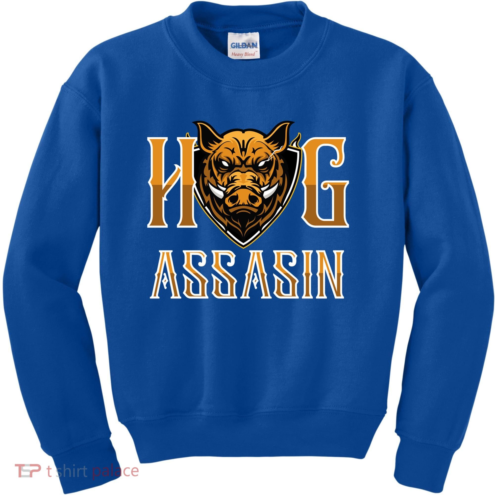 Hog And Boar Assasin Animal Hunter Hog Gift Kids Sweatshirt