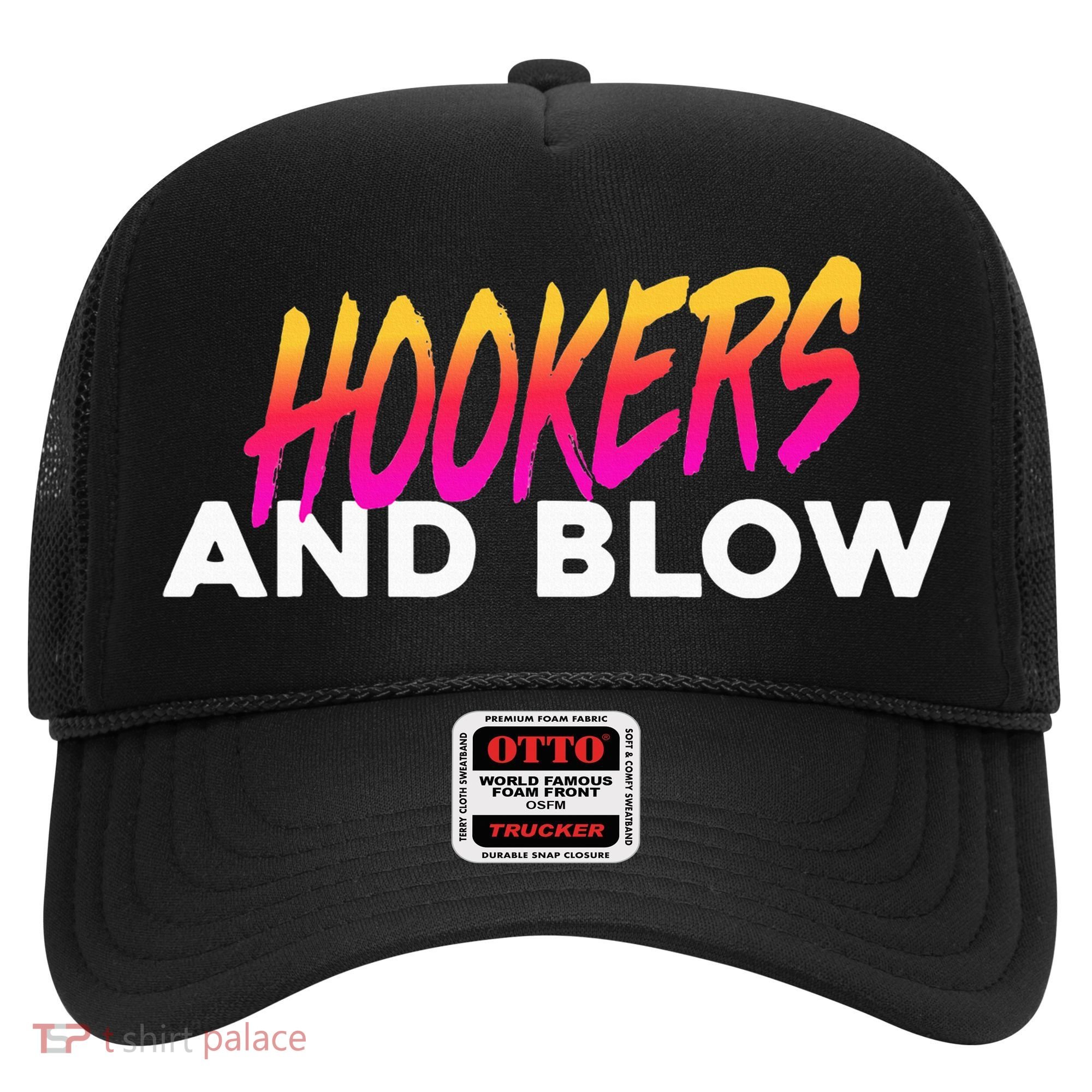 Hookers And Blow Funny Meme Hat