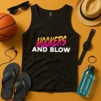 Hookers And Blow Funny Meme Tank Top thumb 4