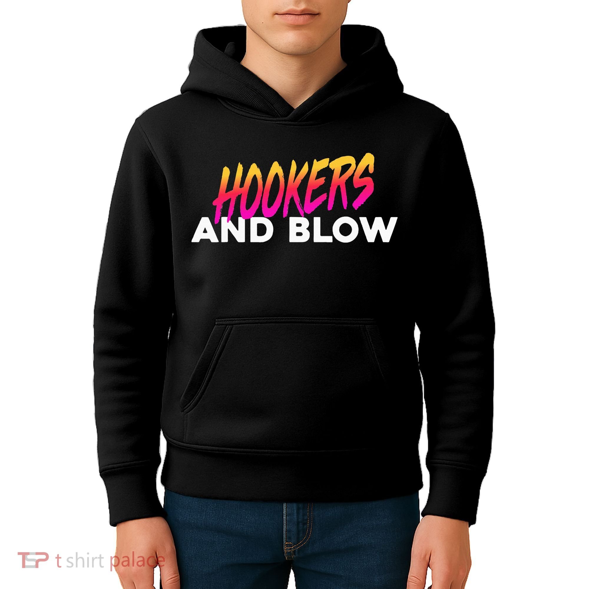 Hookers And Blow Funny Meme Kids Hoodie