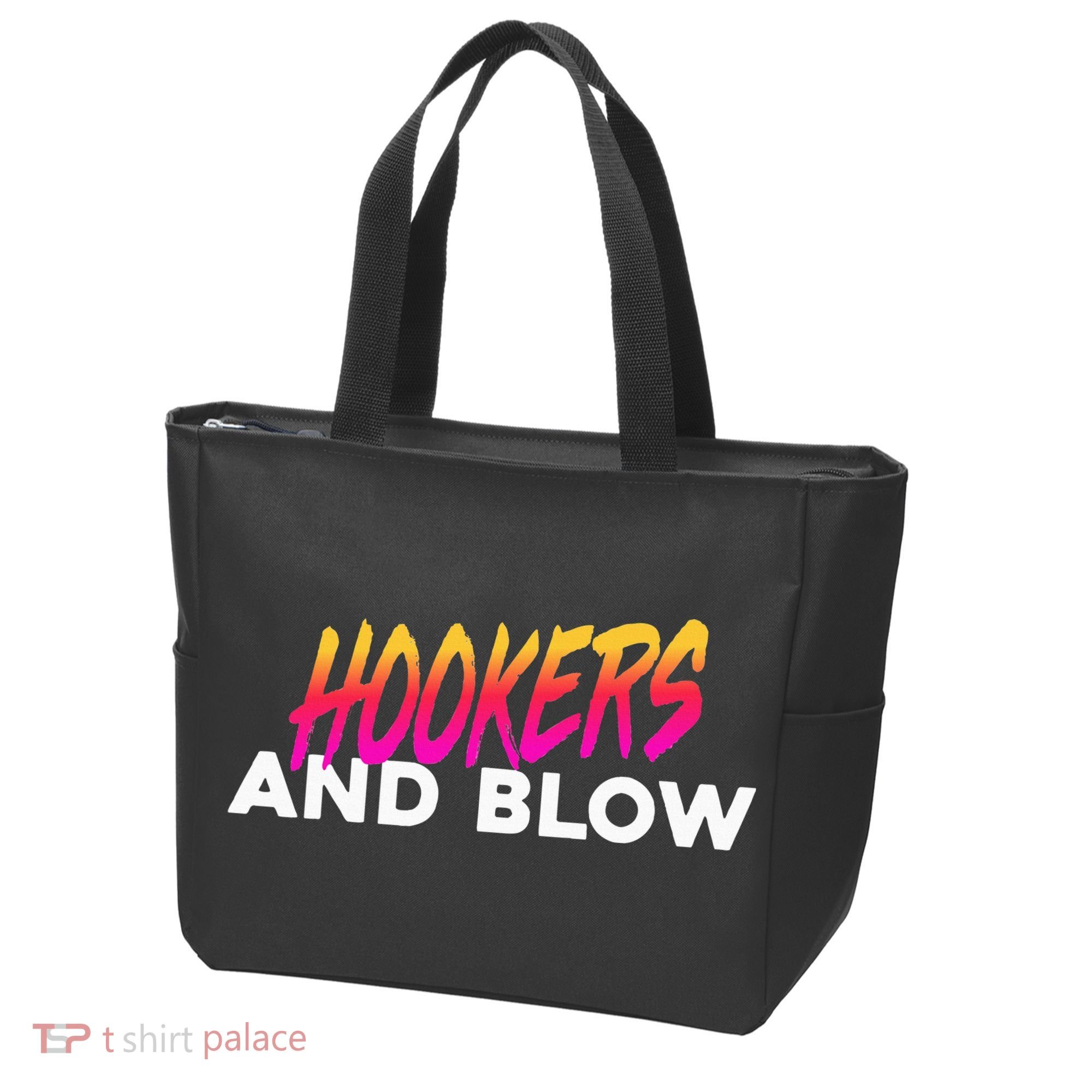 Hookers And Blow Funny Meme Tote Bag