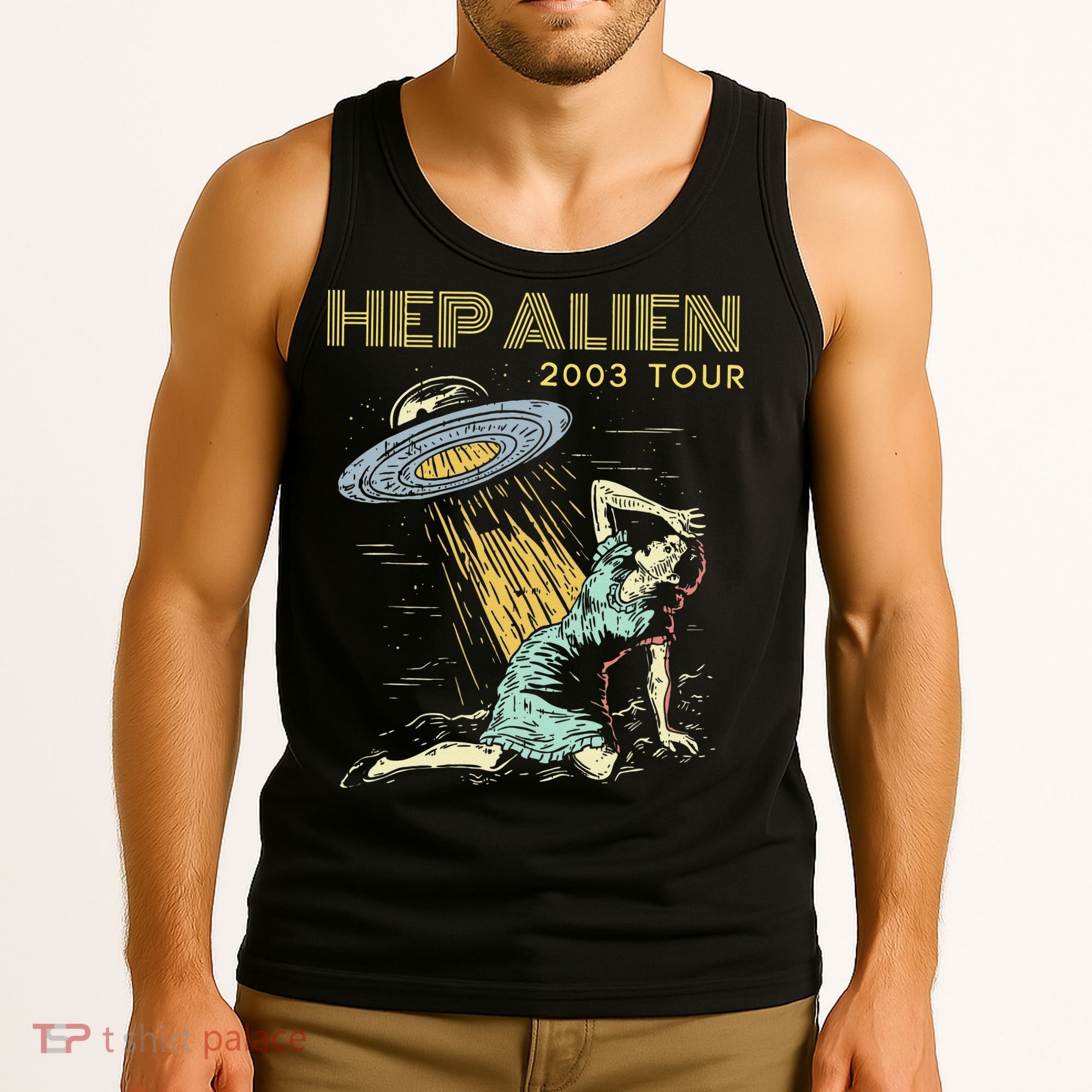 Hep Alien Band Pop Culture Tank Top