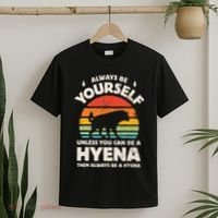 Hyena Always Be Yourself Retro Vintage 70s T-Shirt thumb 2