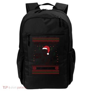 Hanging Around Christmas Sweater Beetlejuice Backpack