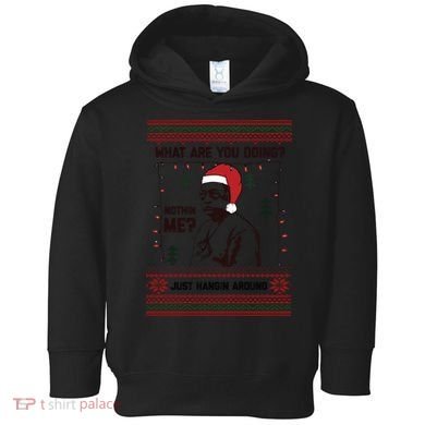 Hanging Around Christmas Sweater Beetlejuice Toddler Hoodie