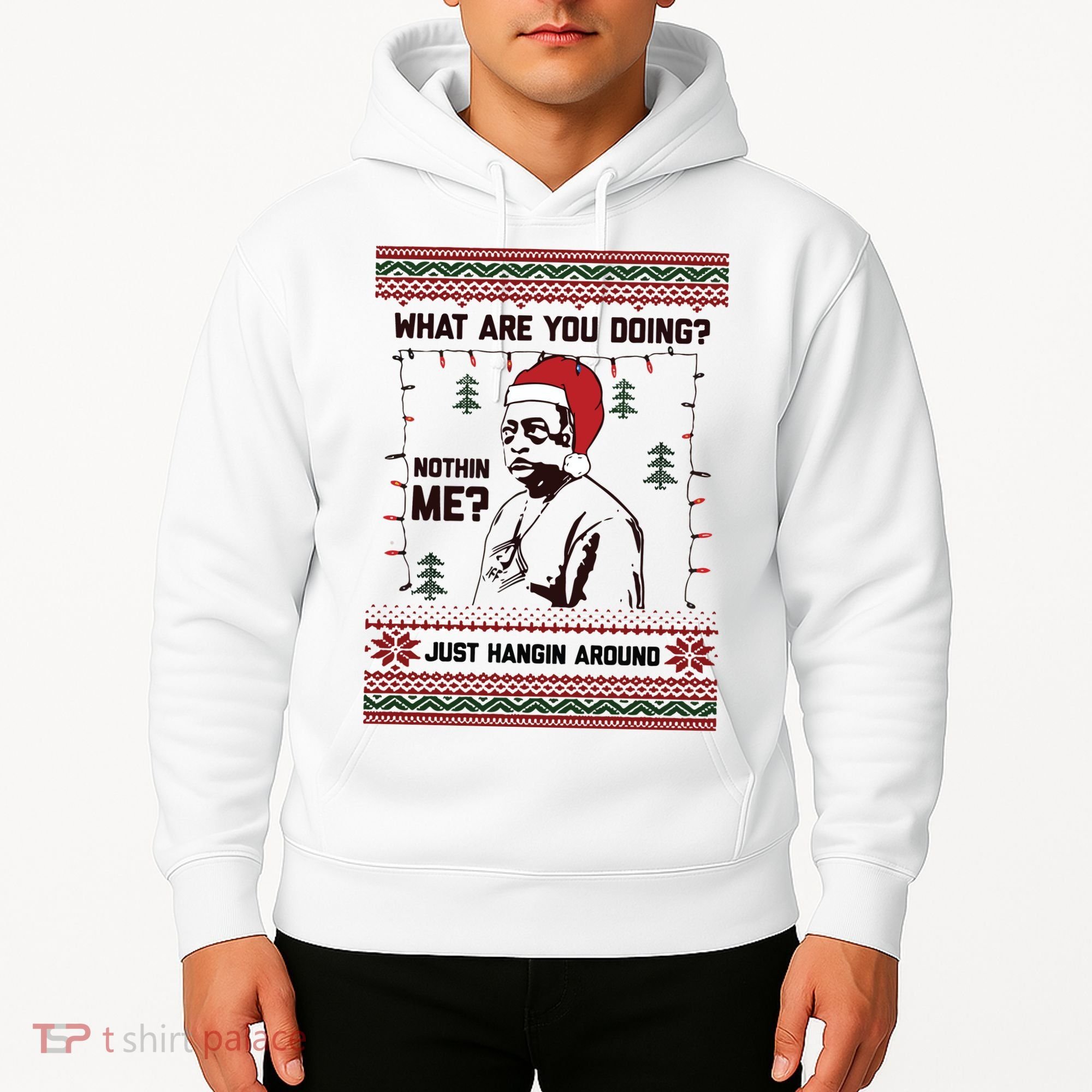 Hanging Around Christmas Sweater Beetlejuice Hoodie