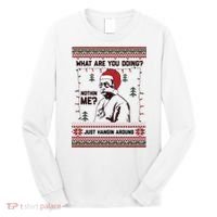 Hanging Around Christmas Sweater Beetlejuice Long Sleeve Shirt thumb 0