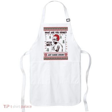 Hanging Around Christmas Sweater Beetlejuice Apron
