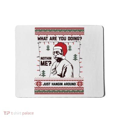 Hanging Around Christmas Sweater Beetlejuice Mousepad