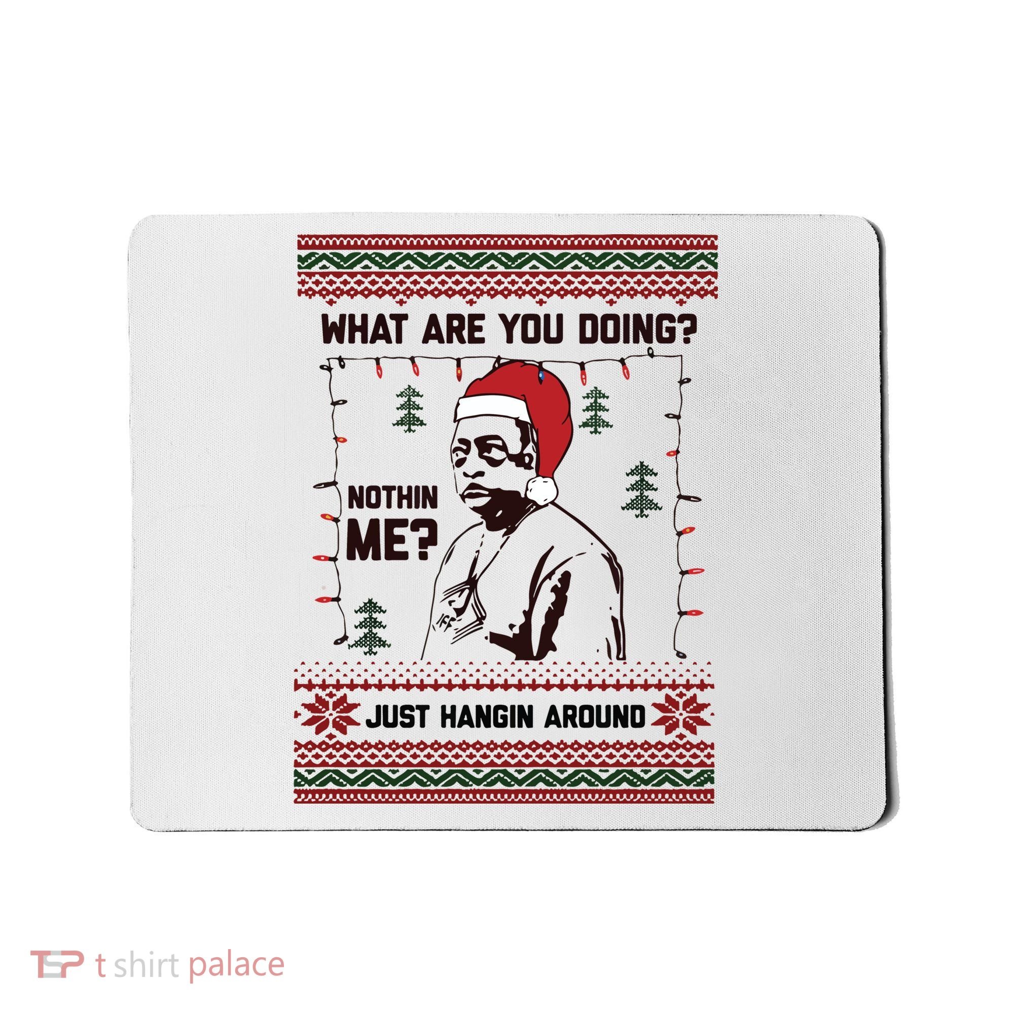 Hanging Around Christmas Sweater Beetlejuice Mousepad