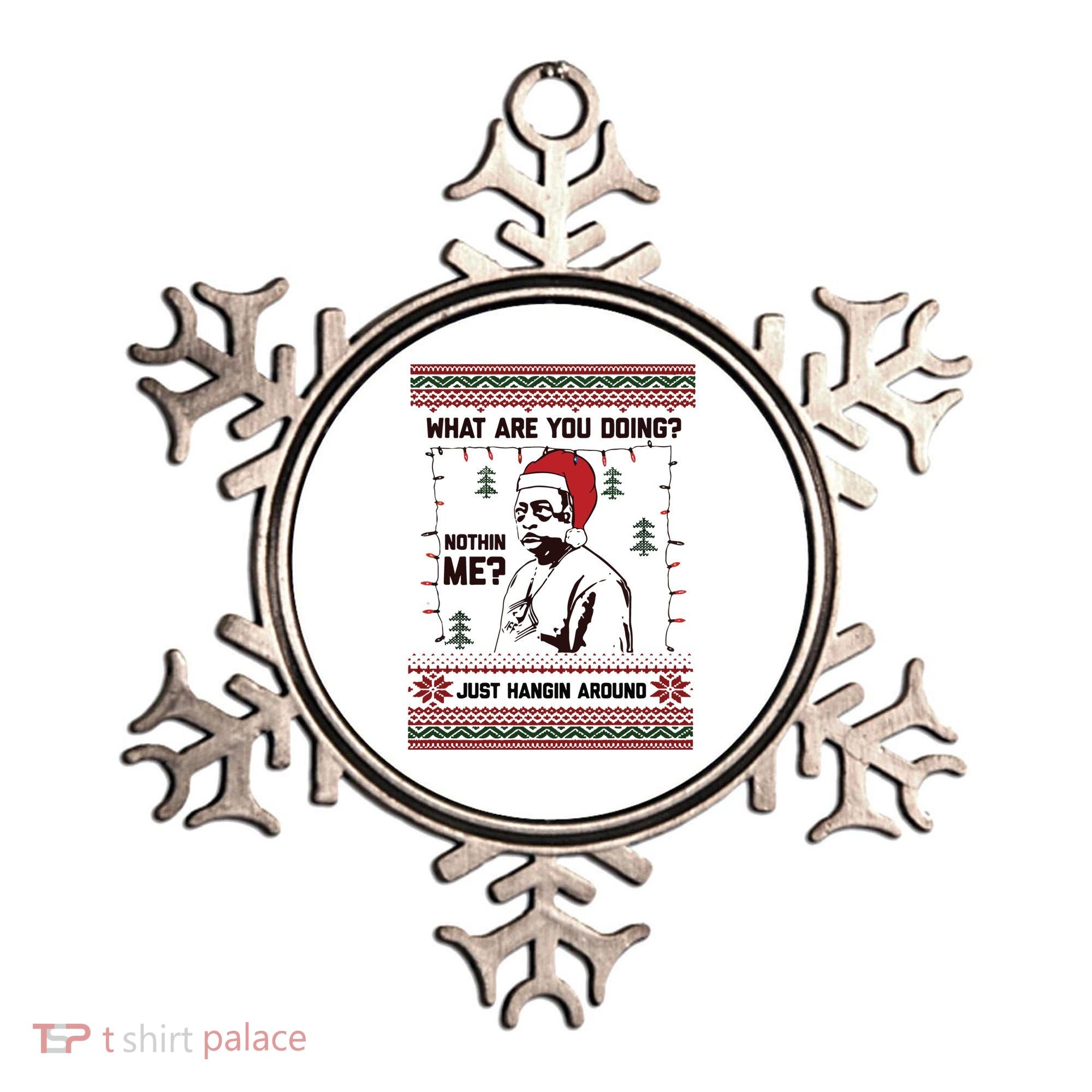 Hanging Around Christmas Sweater Beetlejuice Ornament