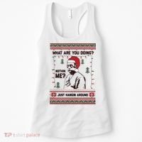 Hanging Around Christmas Sweater Beetlejuice Women's Tank Top thumb 0