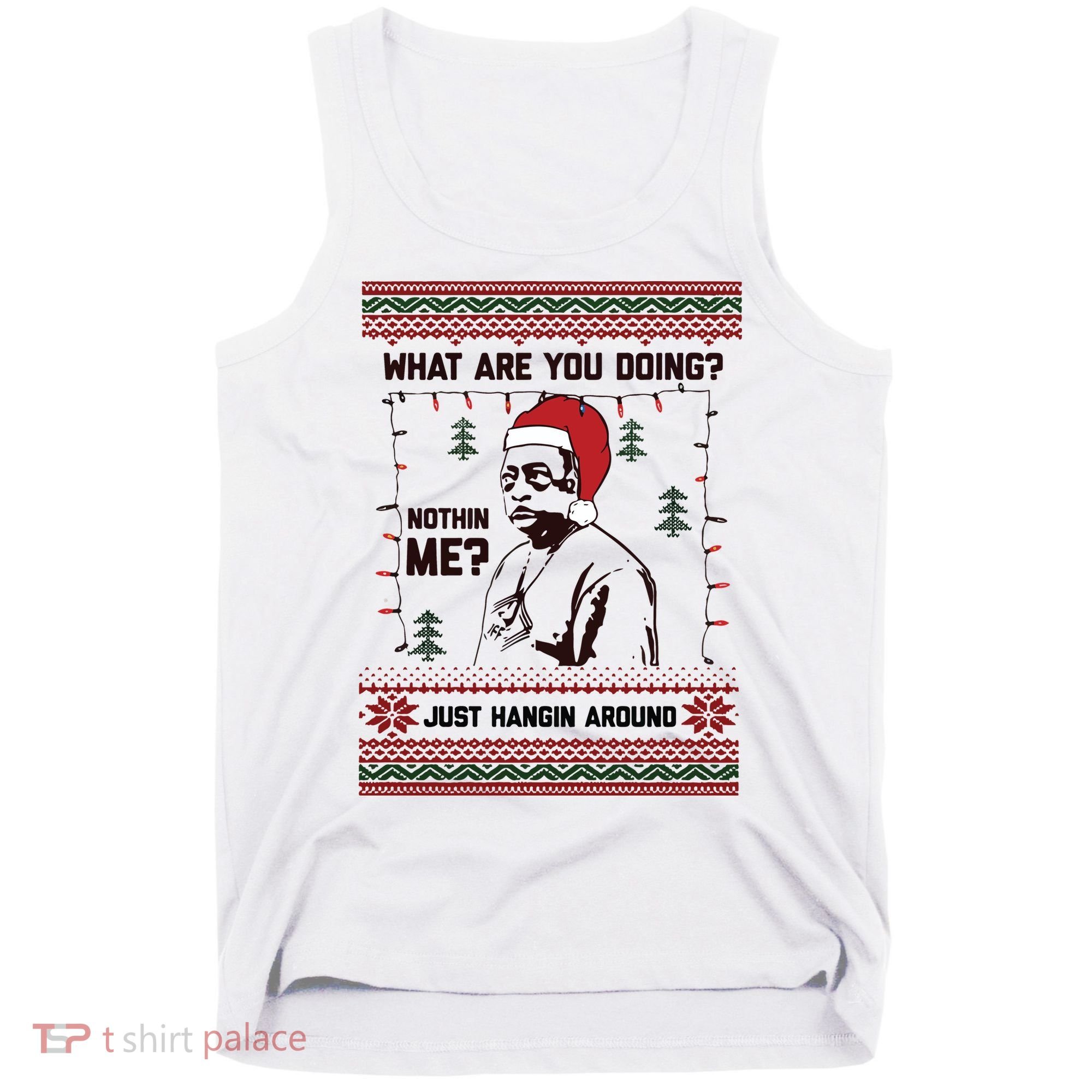 Hanging Around Christmas Sweater Beetlejuice Tank Top