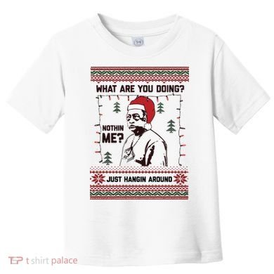Hanging Around Christmas Sweater Beetlejuice Toddler T-Shirt