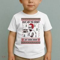 Hanging Around Christmas Sweater Beetlejuice Toddler T-Shirt thumb 2