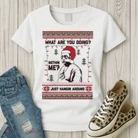 Hanging Around Christmas Sweater Beetlejuice Women's T-Shirt thumb 3