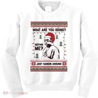 Hanging Around Christmas Sweater Beetlejuice Kids Sweatshirt thumb 0