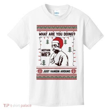 Hanging Around Christmas Sweater Beetlejuice Kids T-Shirt