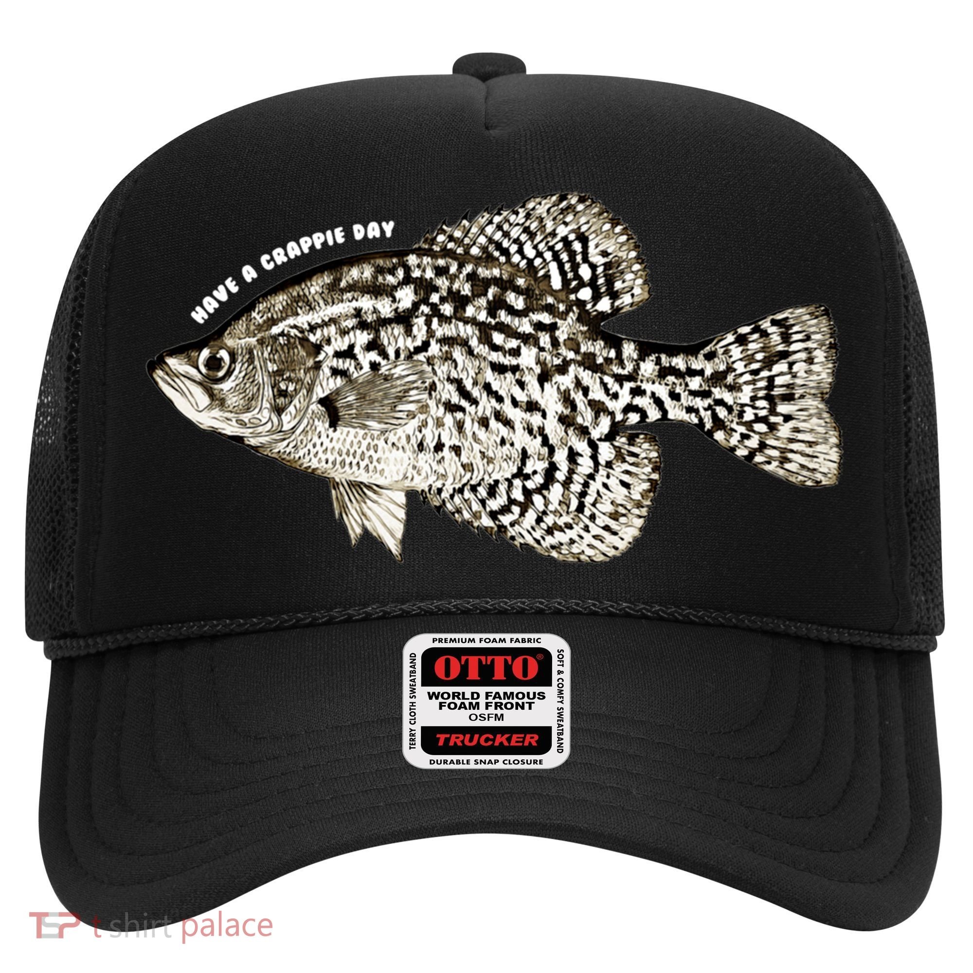 Have A Crappie Day Fishing Cool Gift Hat