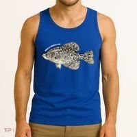 Have A Crappie Day Fishing Cool Gift Tank Top thumb 3