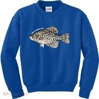 Have A Crappie Day Fishing Cool Gift Kids Sweatshirt thumb 0