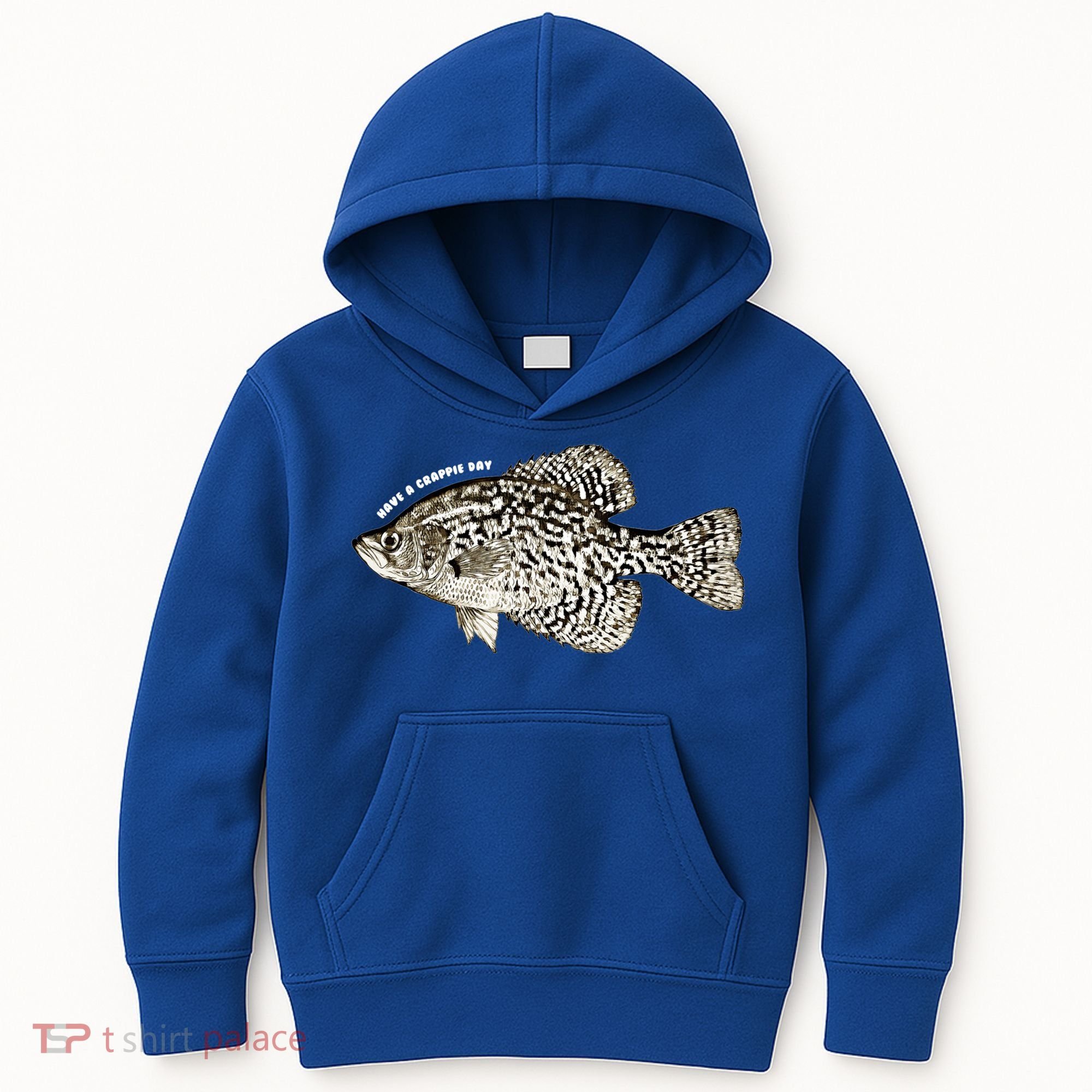 Have A Crappie Day Fishing Cool Gift Kids Hoodie