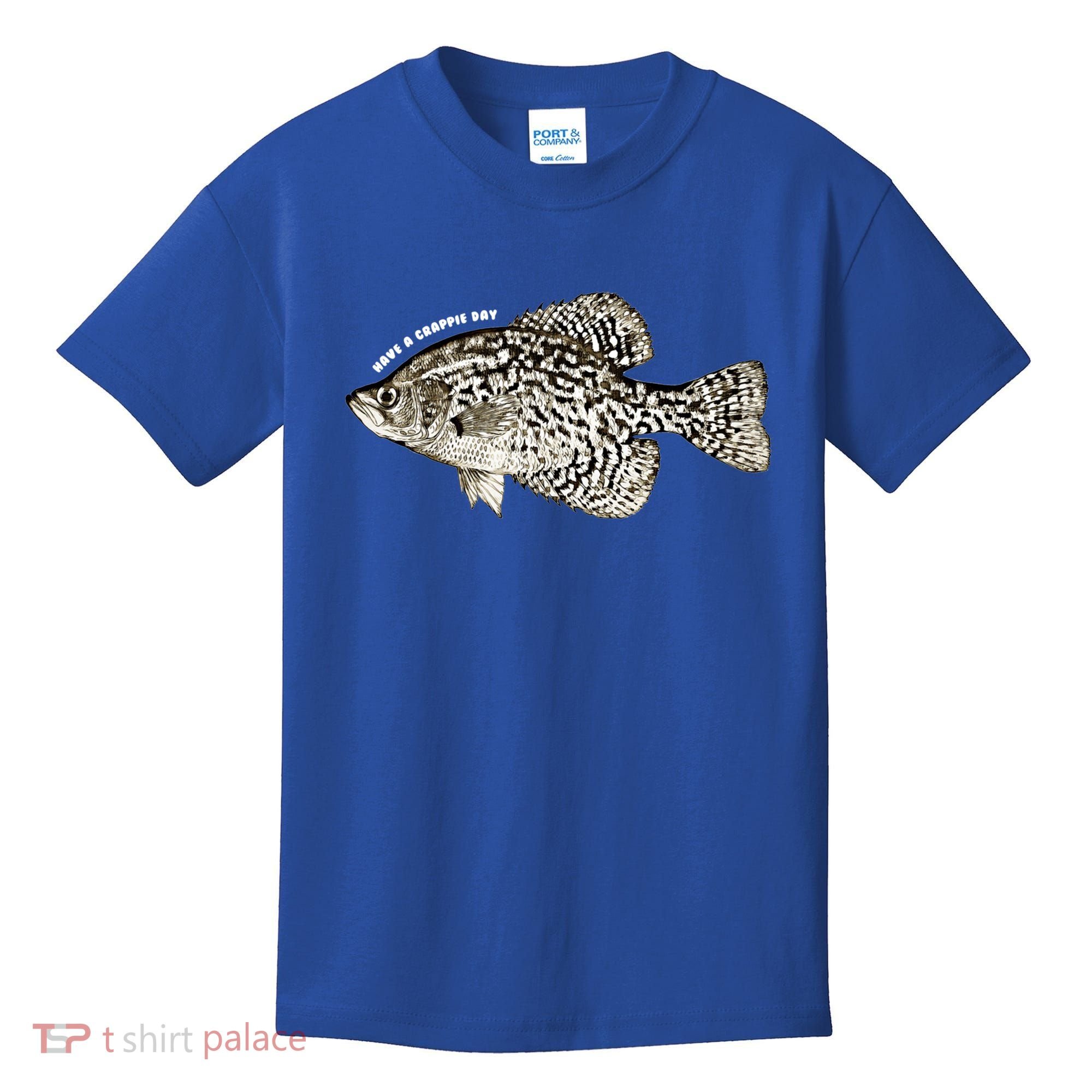 Have A Crappie Day Fishing Cool Gift Kids T-Shirt