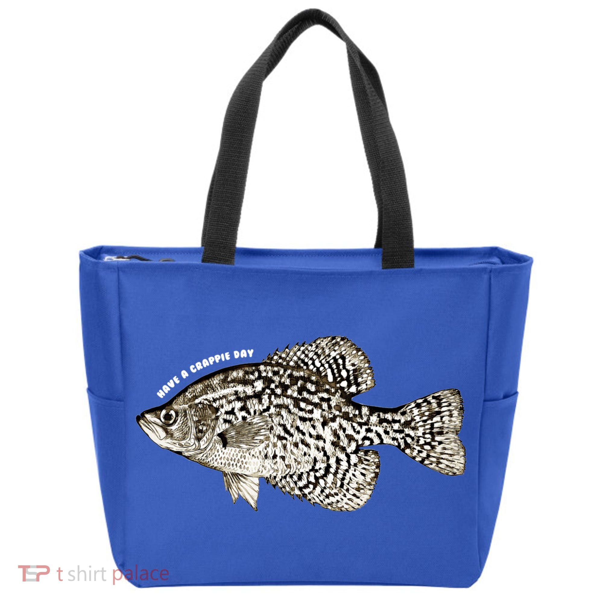 Have A Crappie Day Fishing Cool Gift Tote Bag