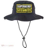 Halloween Adult Costume Superhero Security Dad Mom Bucket Hat thumb 0