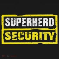 Halloween Adult Costume Superhero Security Dad Mom Coaster thumb 2