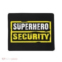 Halloween Adult Costume Superhero Security Dad Mom Mousepad thumb 0