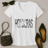 Honduras Art Concept Honduran Landscape HondureñO Women's V-Neck T-Shirt thumb 2
