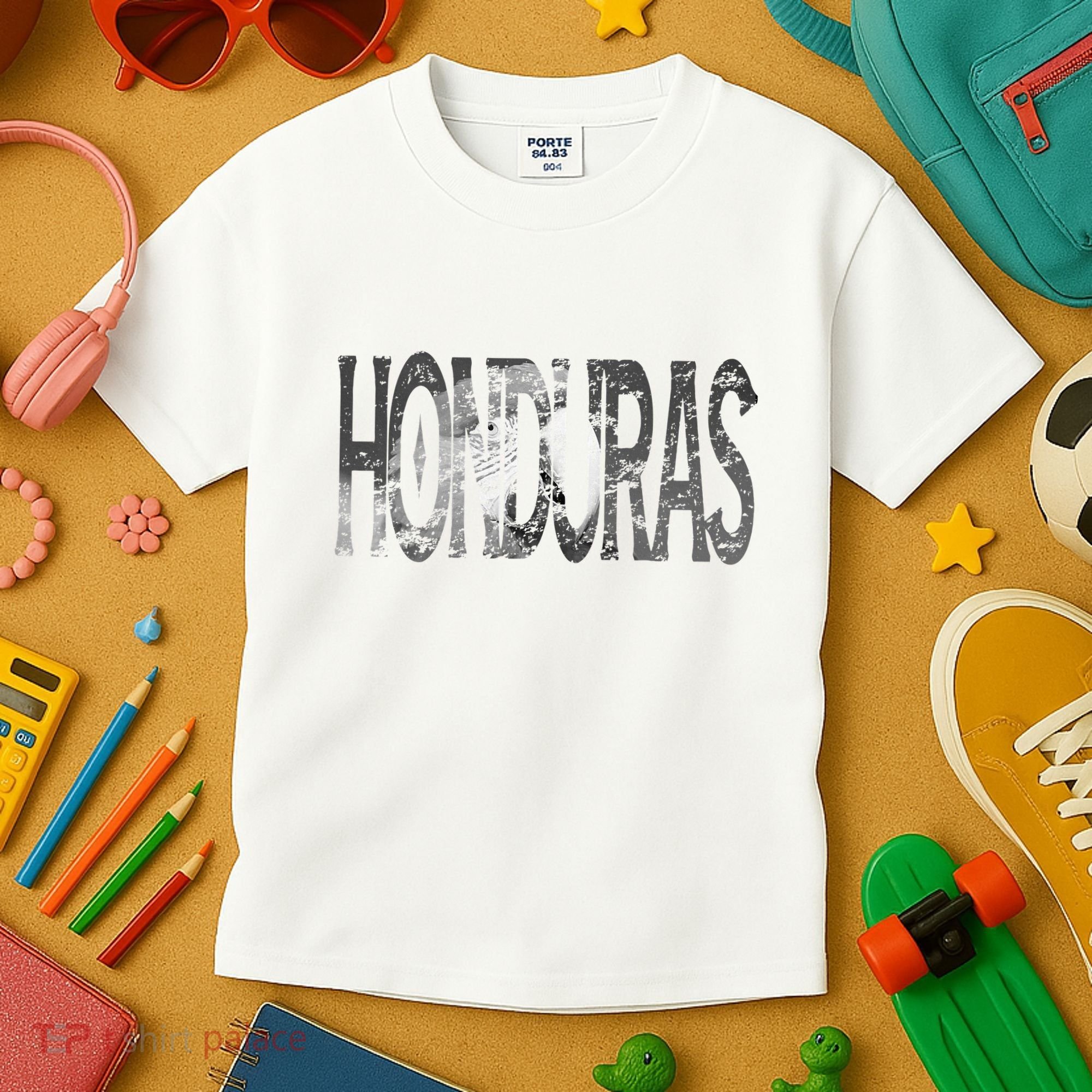 Honduras Art Concept Honduran Landscape HondureñO Kids T-Shirt