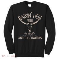 Hippies And Cowboys Western Cowhide Sweatshirt thumb 0