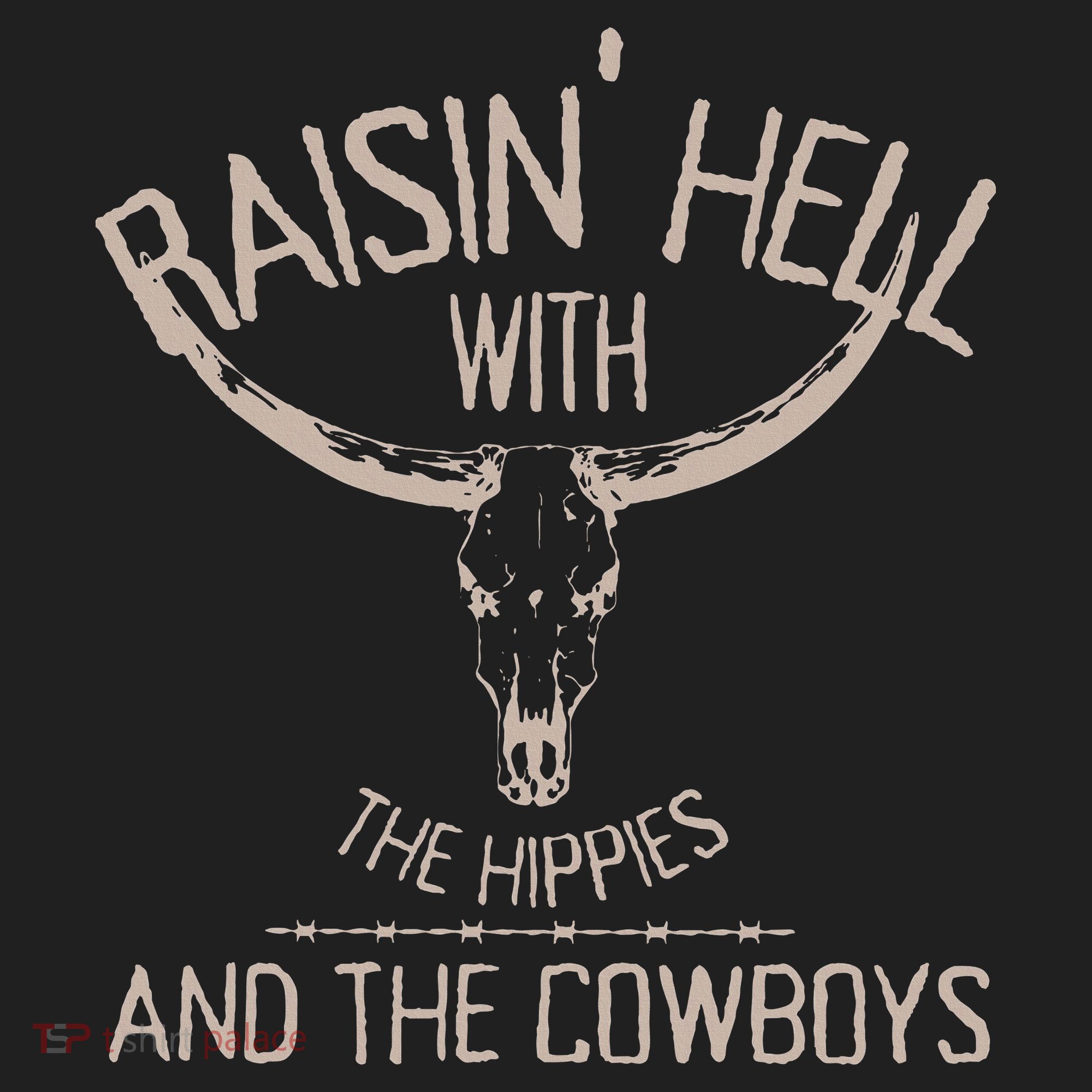 Hippies And Cowboys Western Cowhide Beanie