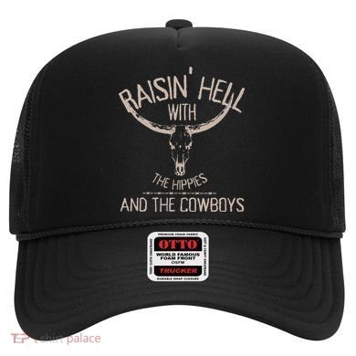 Hippies And Cowboys Western Cowhide Hat