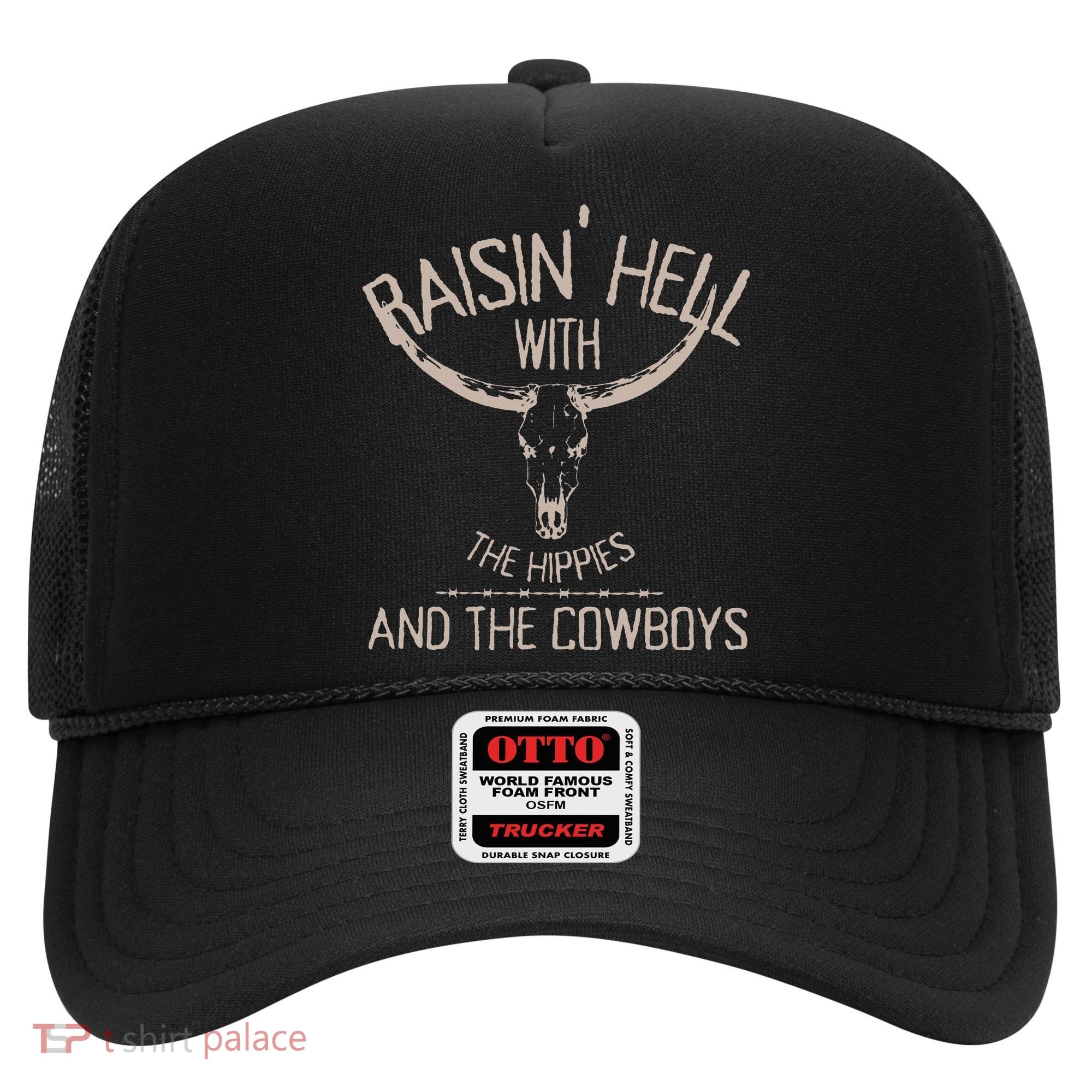 Hippies And Cowboys Western Cowhide Hat