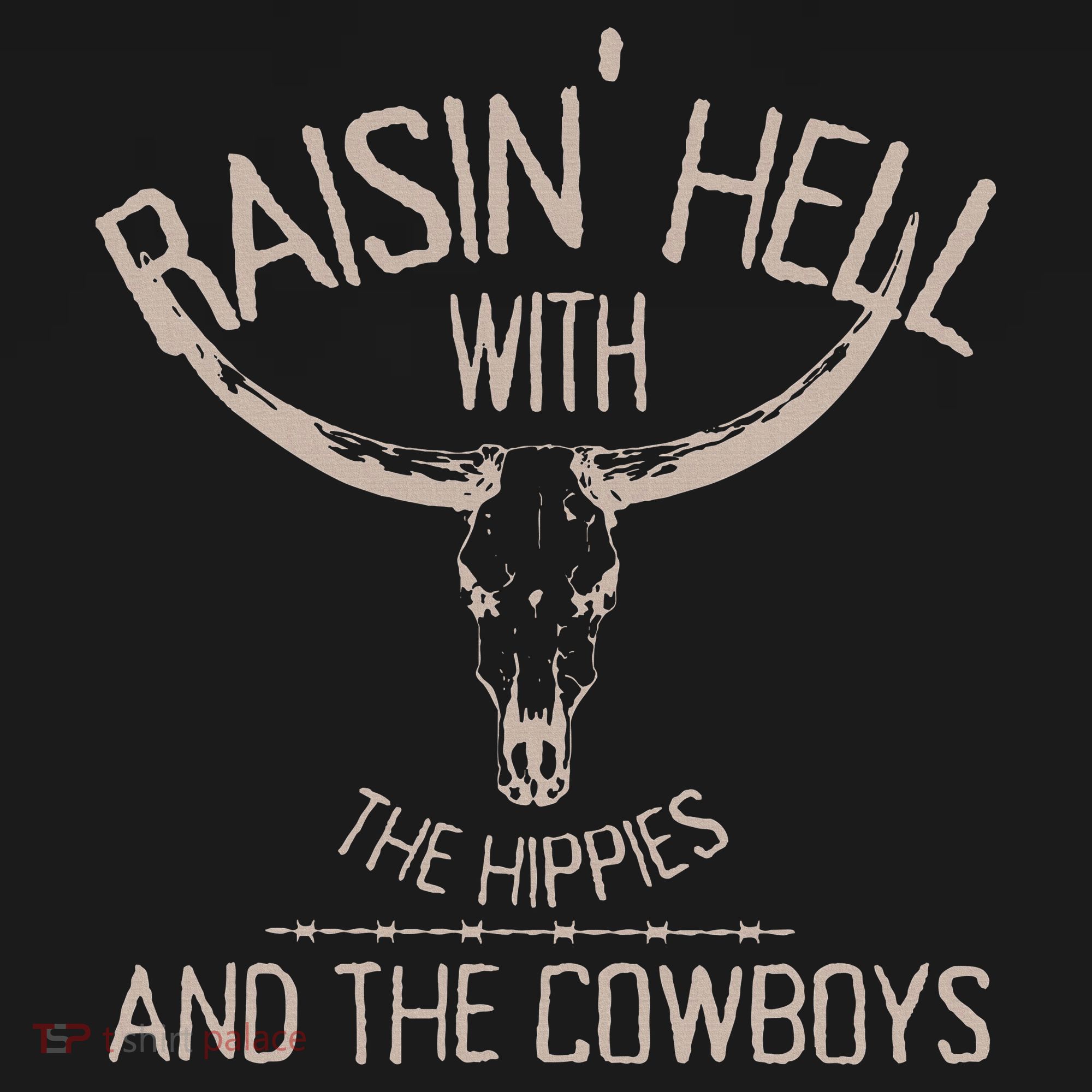 Hippies And Cowboys Western Cowhide Kids Sweatshirt