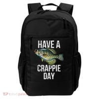 Have A Crappie Day Crappie Fishing Backpack thumb 0