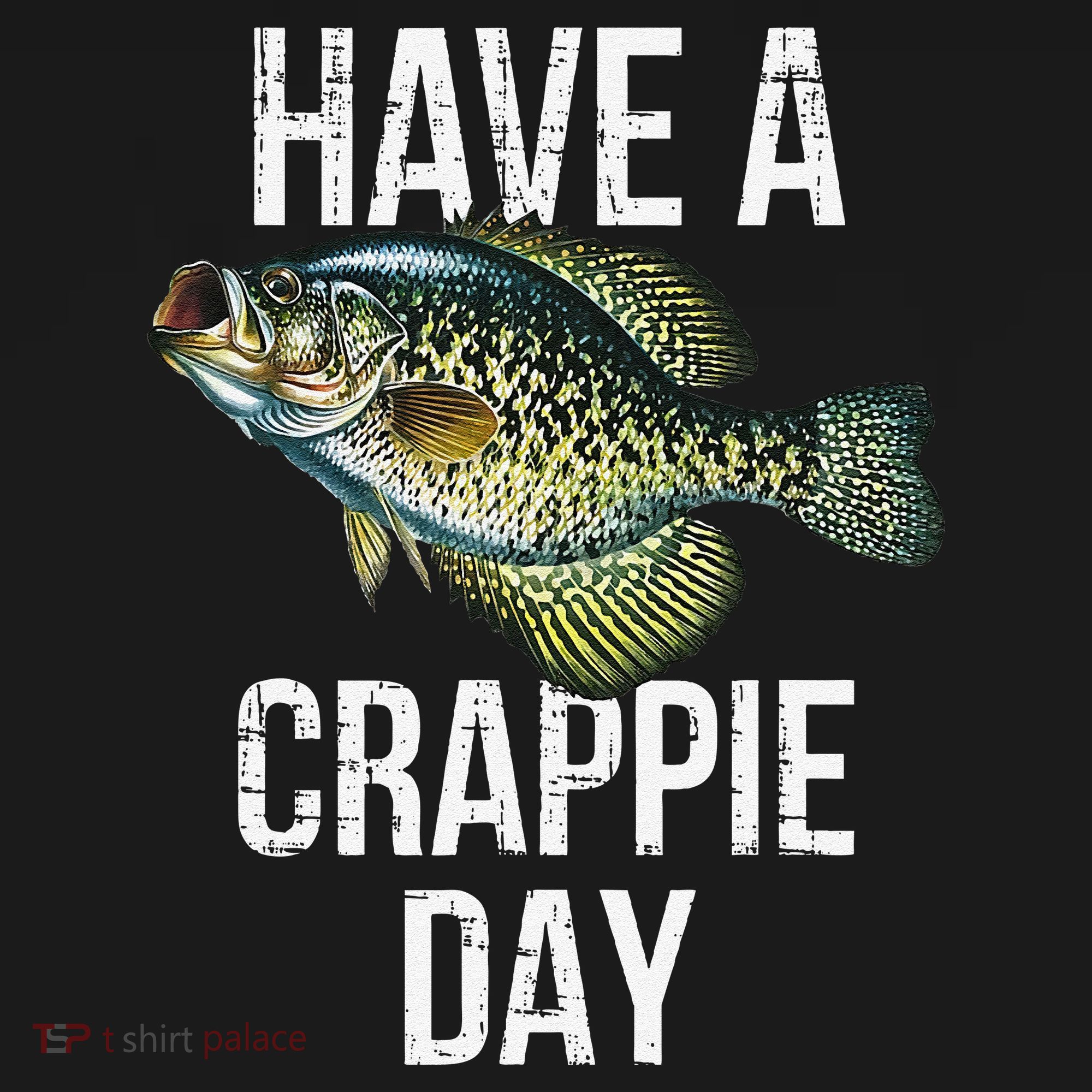 Have A Crappie Day Crappie Fishing Ornament