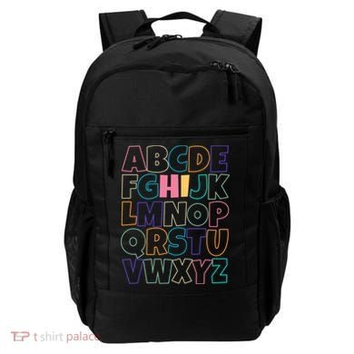 Hi ABC Colorful Alphabet Backpack