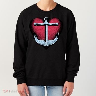 Heart Anchor Cute Gift Women's Sweatshirt