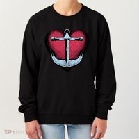 Heart Anchor Cute Gift Women's Sweatshirt thumb 0