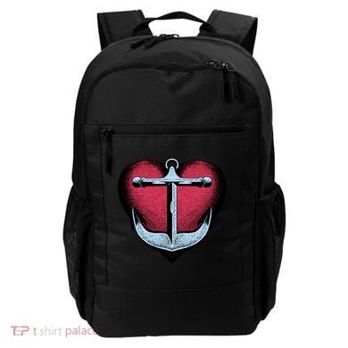 Heart Anchor Cute Gift Backpack
