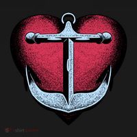 Heart Anchor Cute Gift Tote Bag thumb 4
