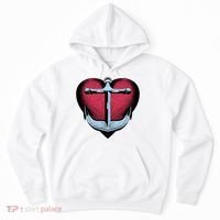 Heart Anchor Cute Gift Hoodie thumb 0