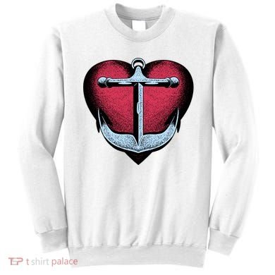 Heart Anchor Cute Gift Sweatshirt