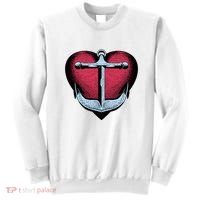 Heart Anchor Cute Gift Sweatshirt thumb 0