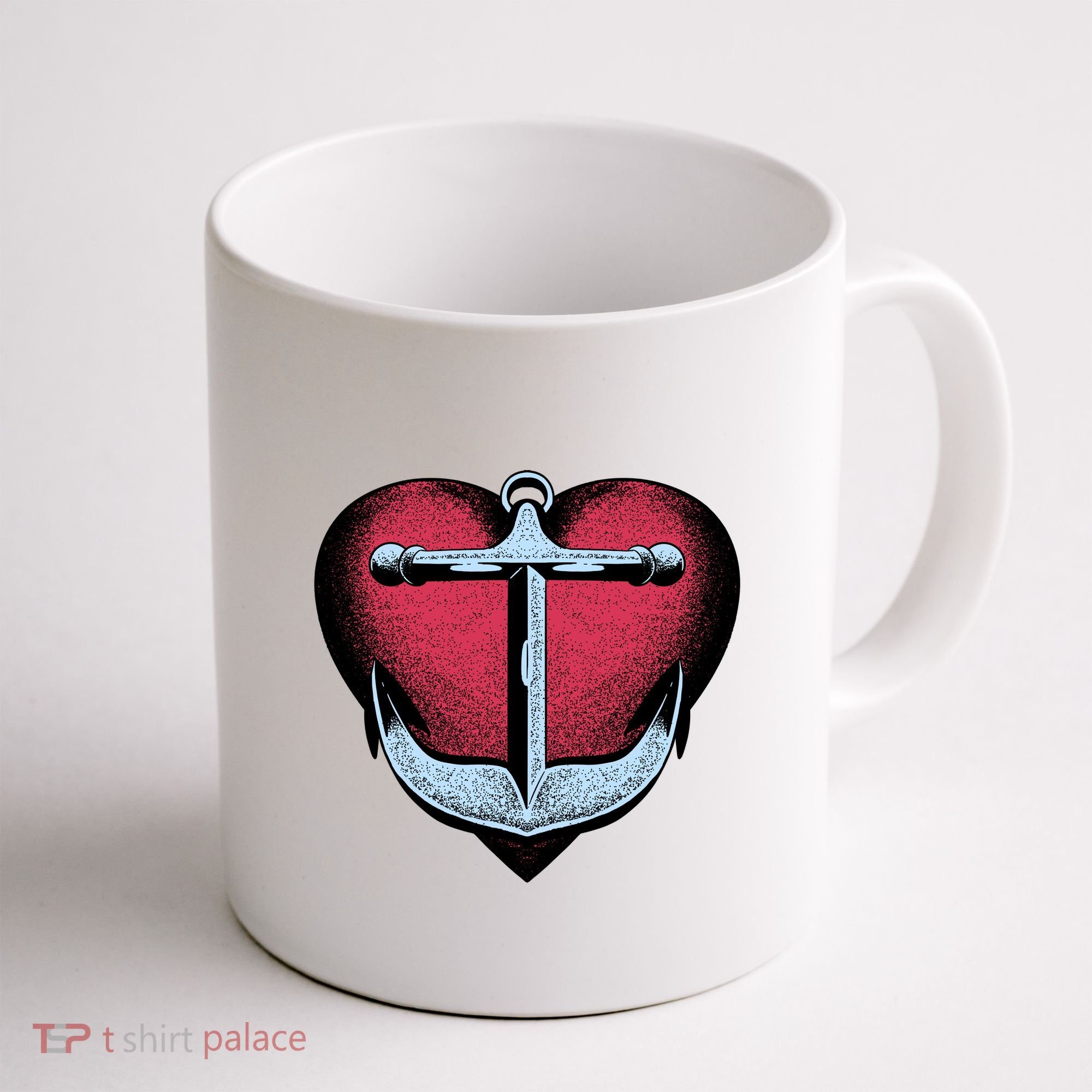 Heart Anchor Cute Gift Coffee Mug